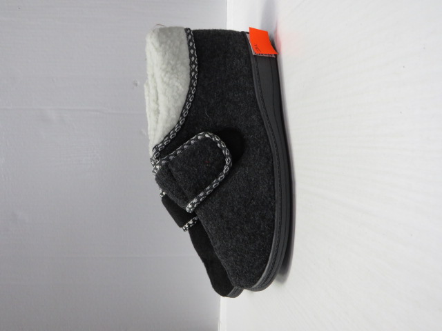 Kapcie Damskie HX07-1 BLACK/GREY/L.GREY 37-42