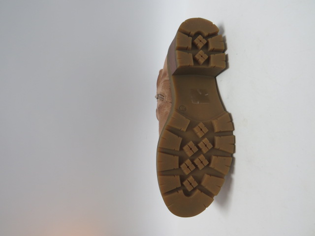 Botki damskie 2610 KHAKI 36-41 OCIEPLANE 2