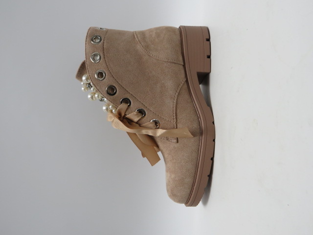 Botki damskie CLS-206 KHAKI 36-41 OCIEPLANE