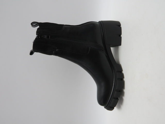 Botki damskie 888-67 BLACK 36-41 OCIEPLANE 1
