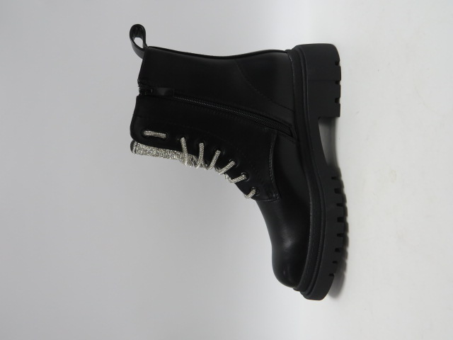 Botki damskie FR722 BLACK 36-41  2