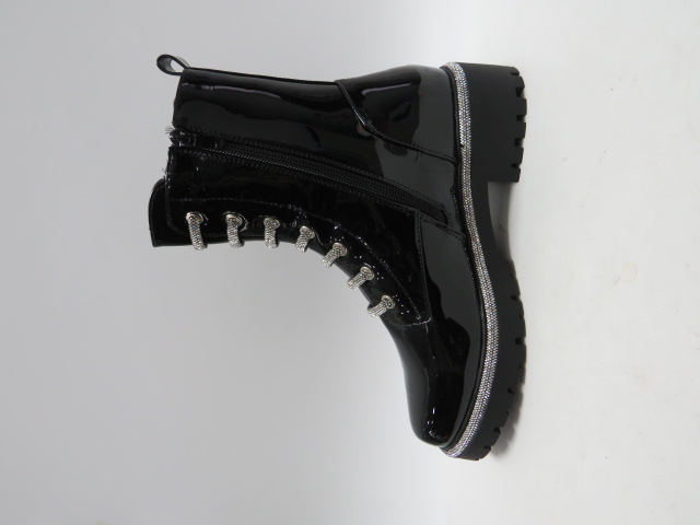 Botki damskie AM7518 BLACK 36-41 OCIEPLANE 1