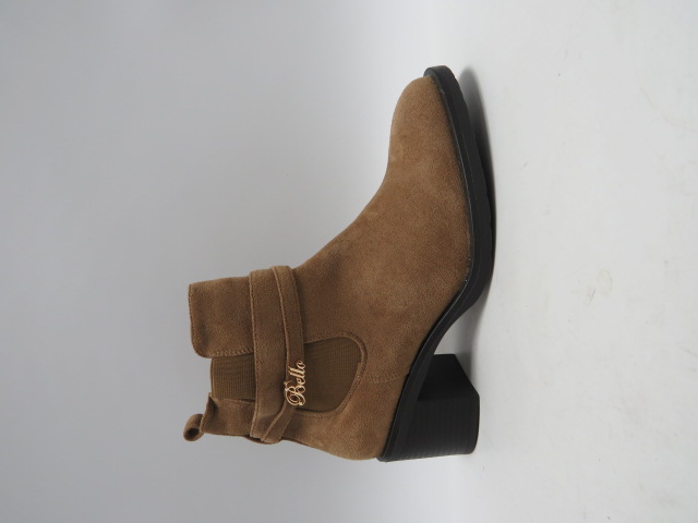 Botki damskie 2617 KHAKI 36-41 OCIEPLANE