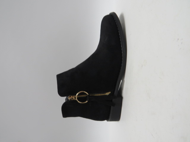 Botki damskie FR518 BLACK 36-41 OCIEPLANE