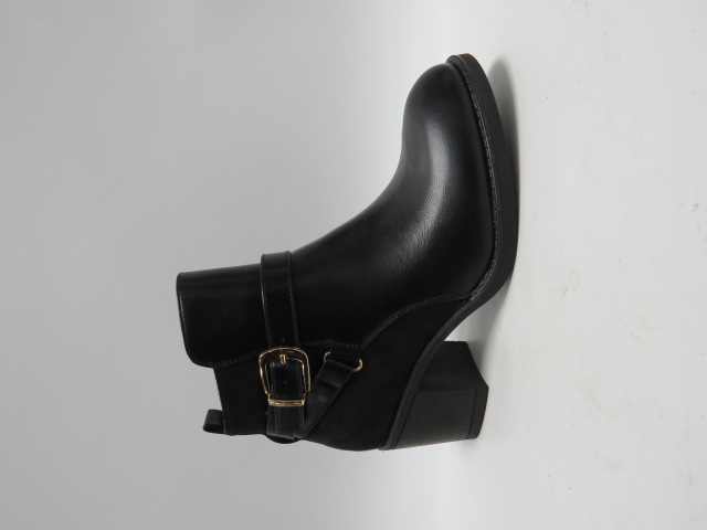 Botki damskie 588-53 BLACK 36-41