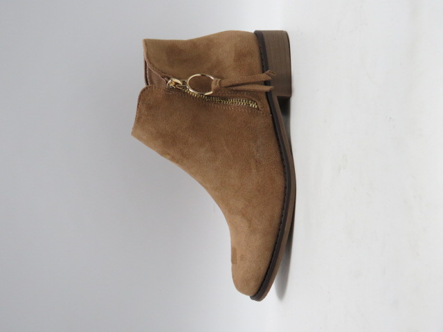 Botki damskie FR518 KHAKI 36-41 OCIEPLANE