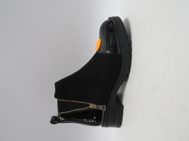 Botki damskie 588-62 BLACK 36-41 OCIEPLANE