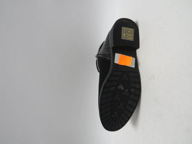 Botki damskie AM7511 BLACK 36-41 OCIEPLANE 2