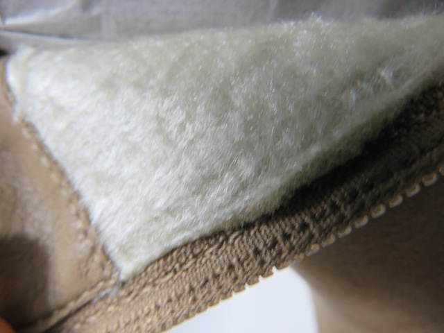 Botki damskie AM7513 KHAKI 36-41 OCIEPLANE 3