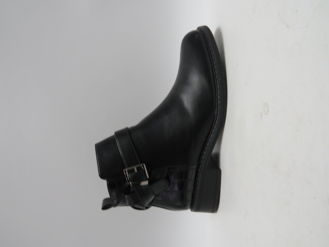 Botki damskie 888-50 BLACK 36-41 OCIEPLANE