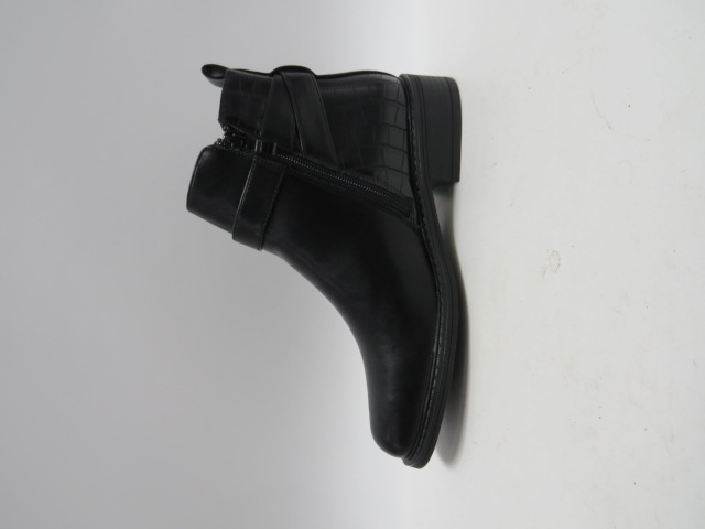 Botki damskie 888-50 BLACK 36-41 OCIEPLANE 1