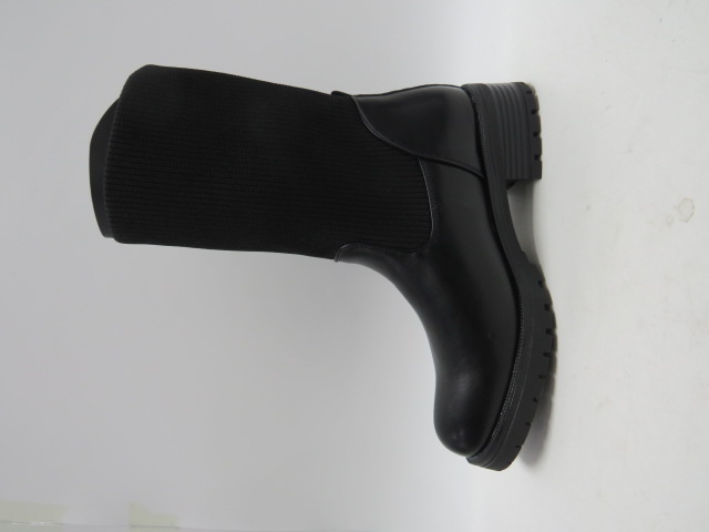 Botki damskie 566-11 BLACK 36-41  1