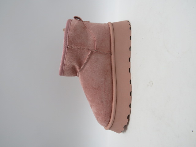 Botki damskie ZH205 PINK 36-41 OCIEPLANE 1