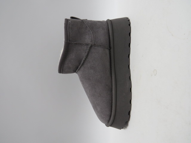 Botki damskie ZH-205 GREY 36-41 OCIEPLANE 1