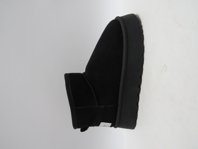Botki damskie ZH-205 BLACK 36-41 OCIEPLANE
