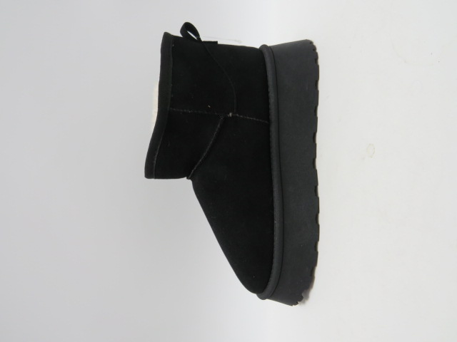 Botki damskie ZH-205 BLACK 36-41 OCIEPLANE 1
