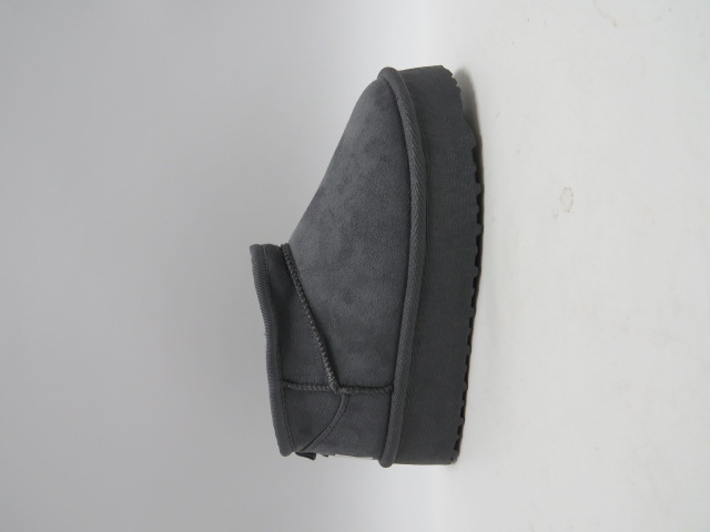 Botki damskie 3501 GREY 36-41 OCIEPLANE