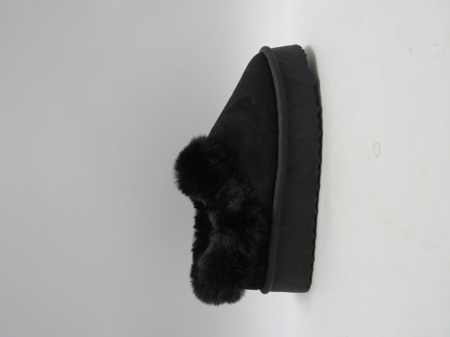 Botki damskie F919 NERO 36-41 OCIEPLANE