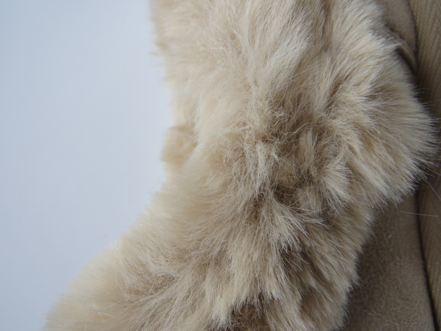 Botki damskie F919 BEIGE 36-41 OCIEPLANE 3