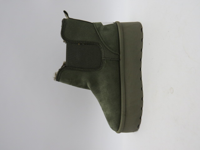 Botki damskie G651 GREEN 36-41 OCIEPLANE 1
