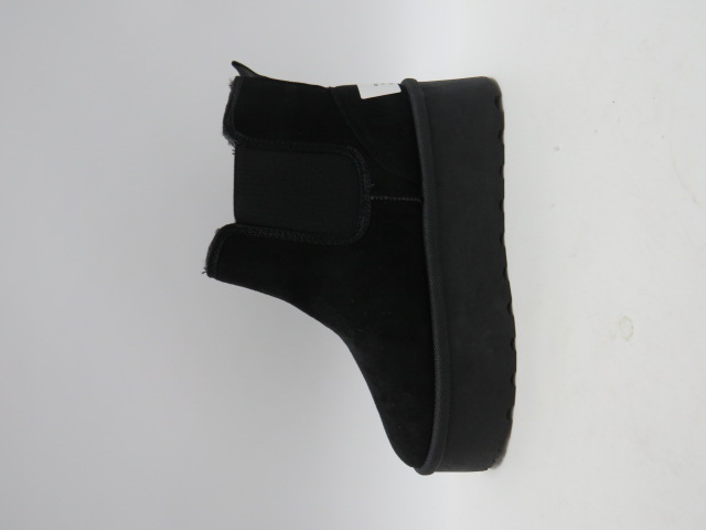 Botki damskie G651 BLACK 36-41 OCIEPLANE 1