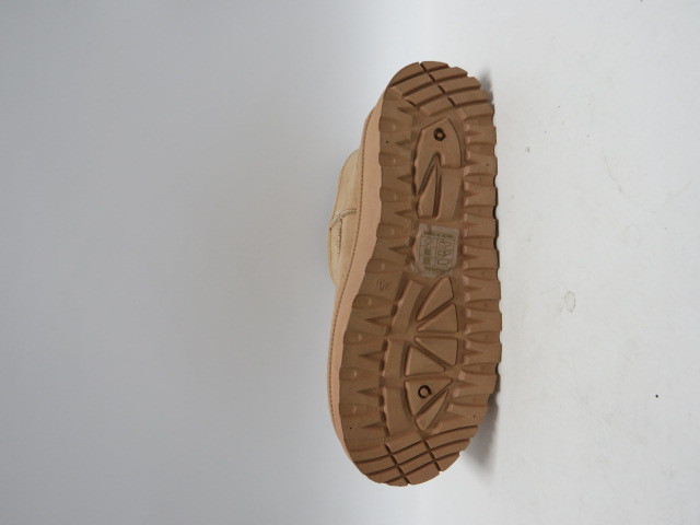 Botki damskie G655 KHAKI 36-41 OCIEPLANE 2