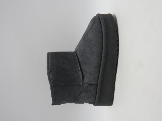 Botki damskie 3505 GREY 36-41 OCIEPLANE