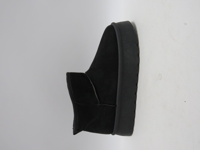 Botki damskie 5346-1 BLACK 36-41 OCIEPLANE
