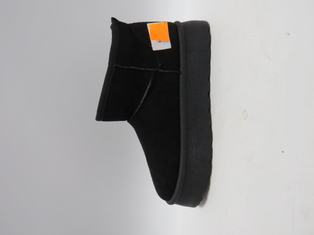 Botki damskie 5346-1 BLACK 36-41 OCIEPLANE 1
