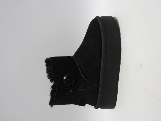 Botki damskie G652 BLACK 36-41 OCIEPLANE