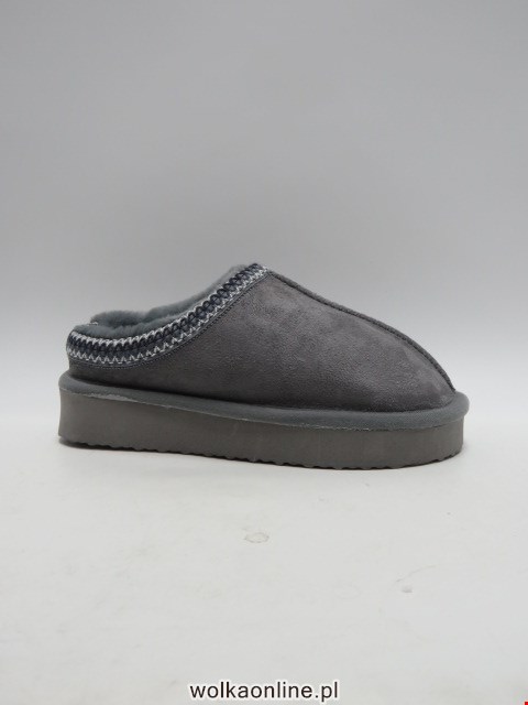 Kapcie Damskie YL-192 GREY 36-41 OCIEPLANE
