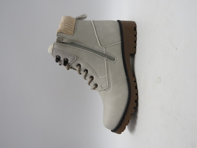 Botki damskie H2210 GREY 37-42 OCIEPLANE 1