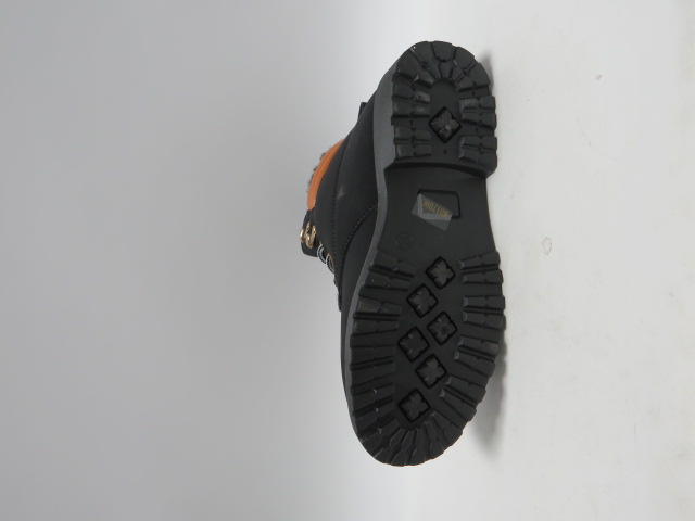 Botki damskie MD1709C BLACK/CAMEL 36-41 OCIEPLANE 2