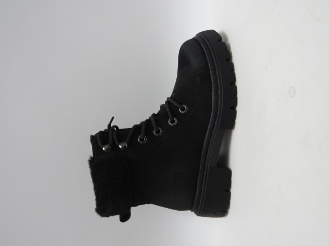 Botki damskie C860 BLACK 36-41 OCIEPLANE