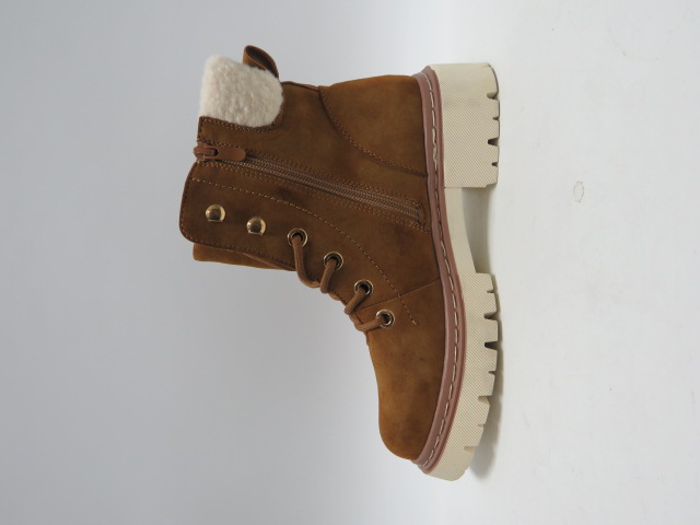 Botki damskie C860 CAMEL 36-41 OCIEPLANE 1