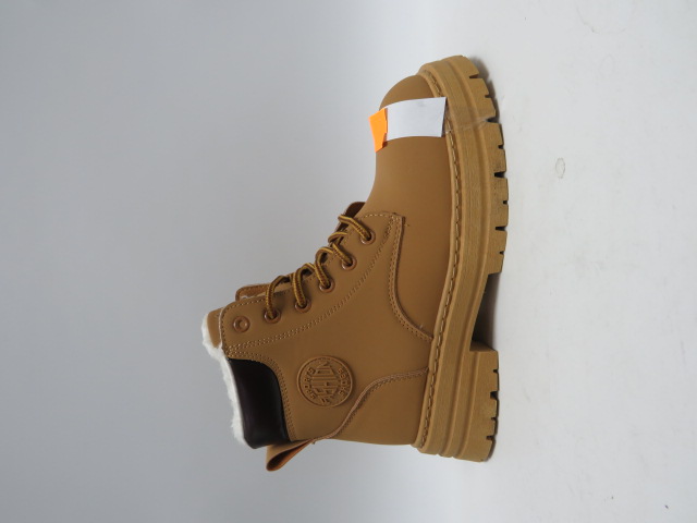 Botki damskie 5858 CAMEL 36-41 OCIEPLANE