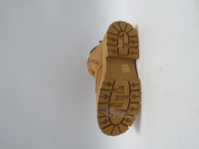 Botki damskie 5858 CAMEL 36-41 OCIEPLANE 2