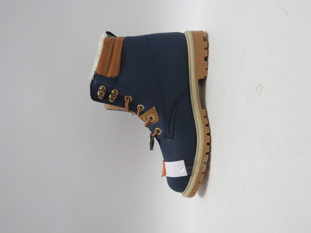 Botki damskie MD1709C BLUE 36-41 OCIEPLANE 1