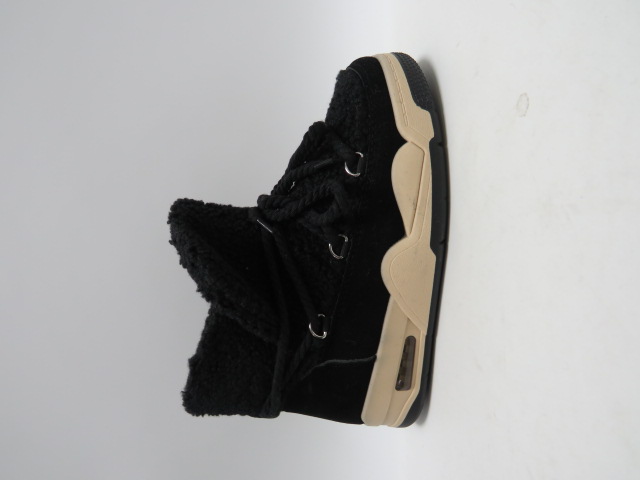 Botki damskie 21-Q103 BLACK 36-41 OCIEPLANE
