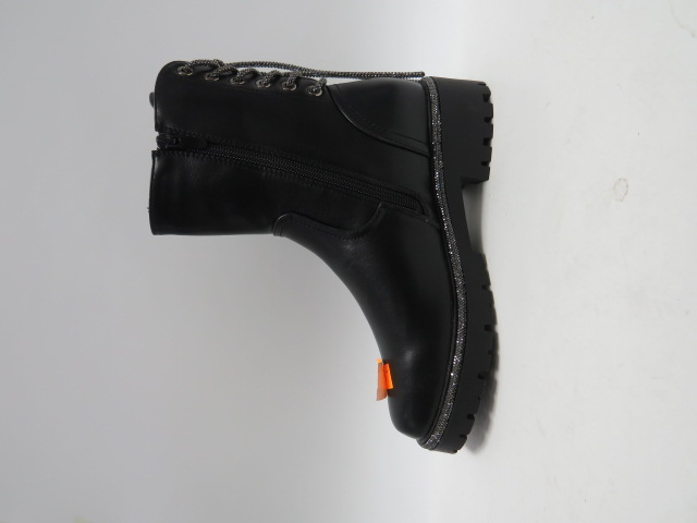 Botki damskie AM7502 BLACK 36-41 OCIEPLANE 1
