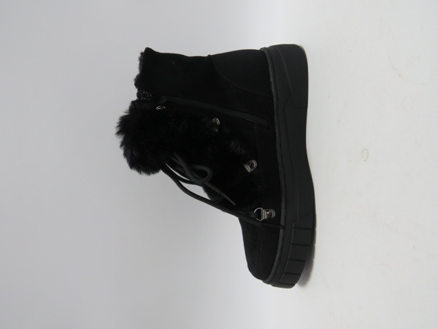 Botki damskie F6325 BLACK 36-41 OCIEPLANE 1