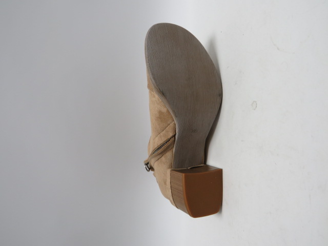 Botki damskie A6100-63 KHAKI 36-41 2