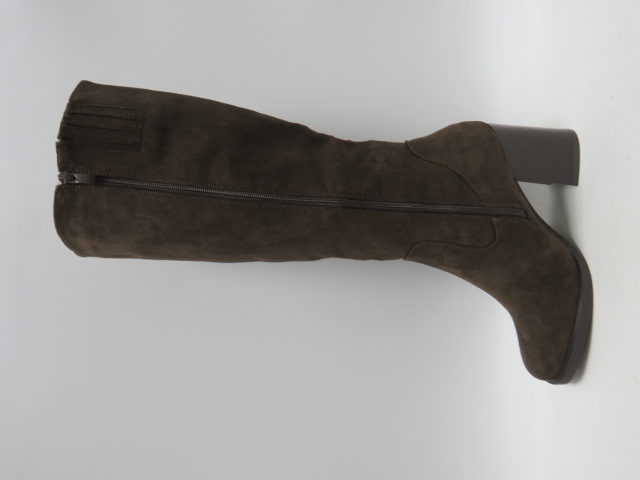 Kozaki damskie 9141 BROWN 36-41 OCIEPLANE 1