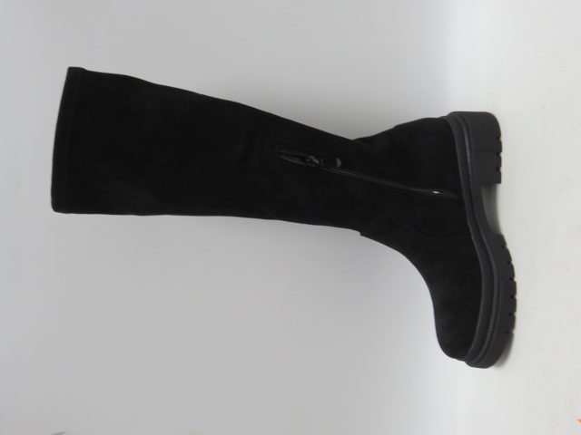 Kozaki damskie JW198 BLACK 36-41 1