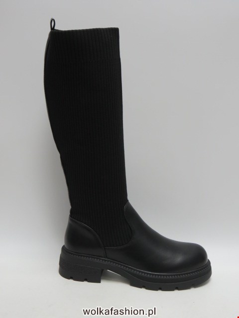 Kozaki damskie 888-63 BLACK 36-41