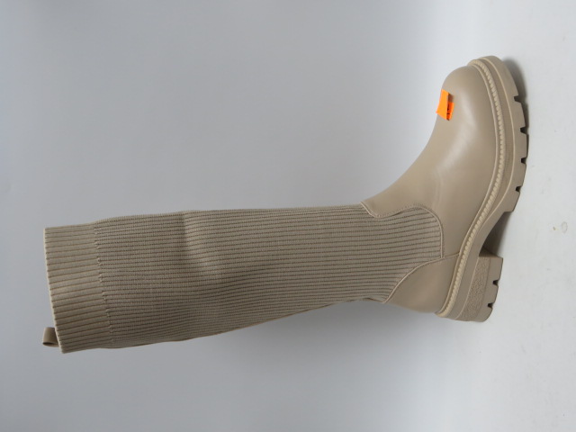 Kozaki damskie 888-63 BEIGE 36-41