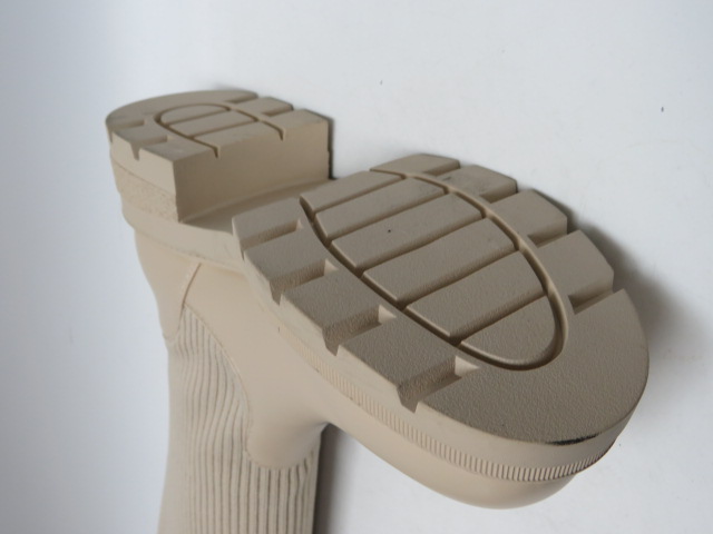 Kozaki damskie 888-63 BEIGE 36-41 2