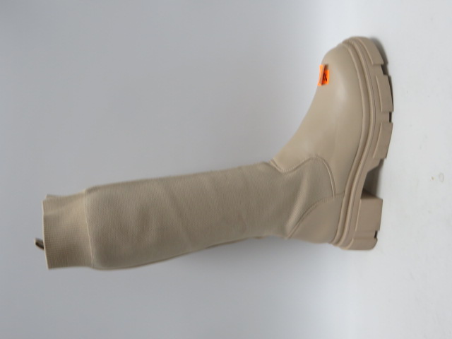 Kozaki damskie 888-30 BEIGE 36-41