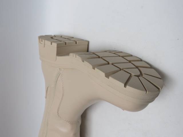 Kozaki damskie 888-68 BEIGE 36-41 2