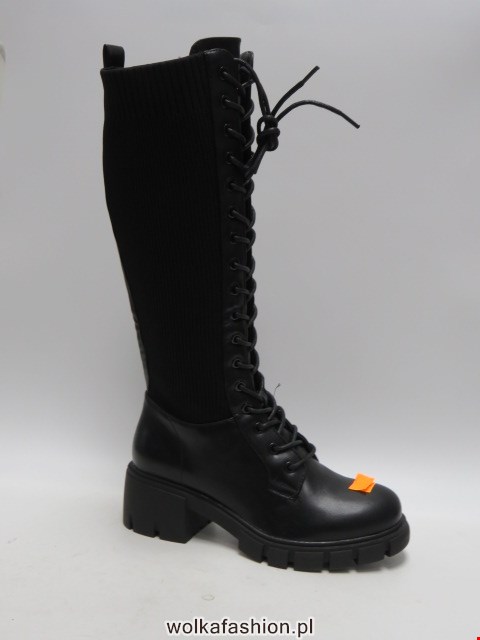 Kozaki damskie 888-10 BLACK 36-41